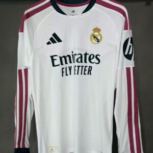 26/27 Real MadridHomeLong Sleeve