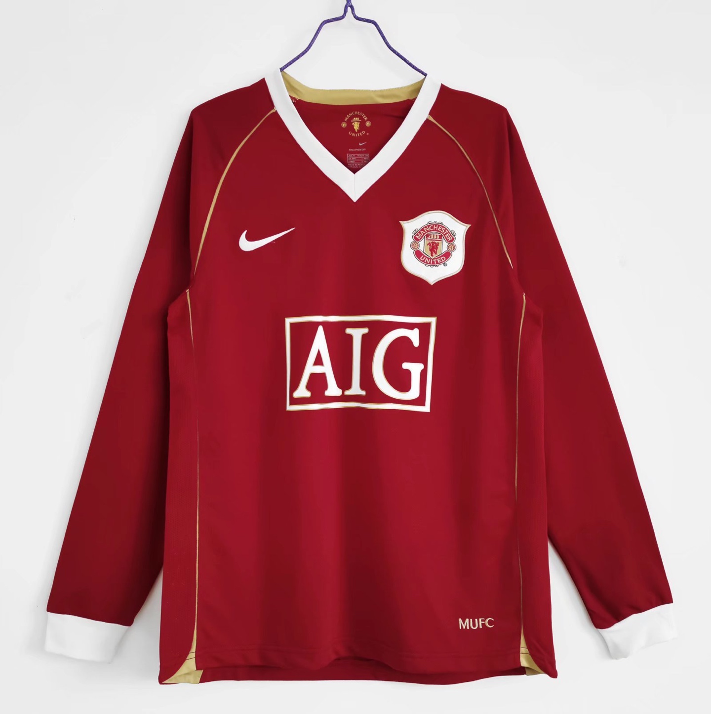 Retro 0607Man UtdHomeLong Sleeve