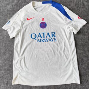 25/26 PSGWhiteTrainingShort Sleeve