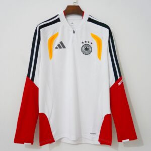 2026 GermanyWhiteHalf-Zip Training