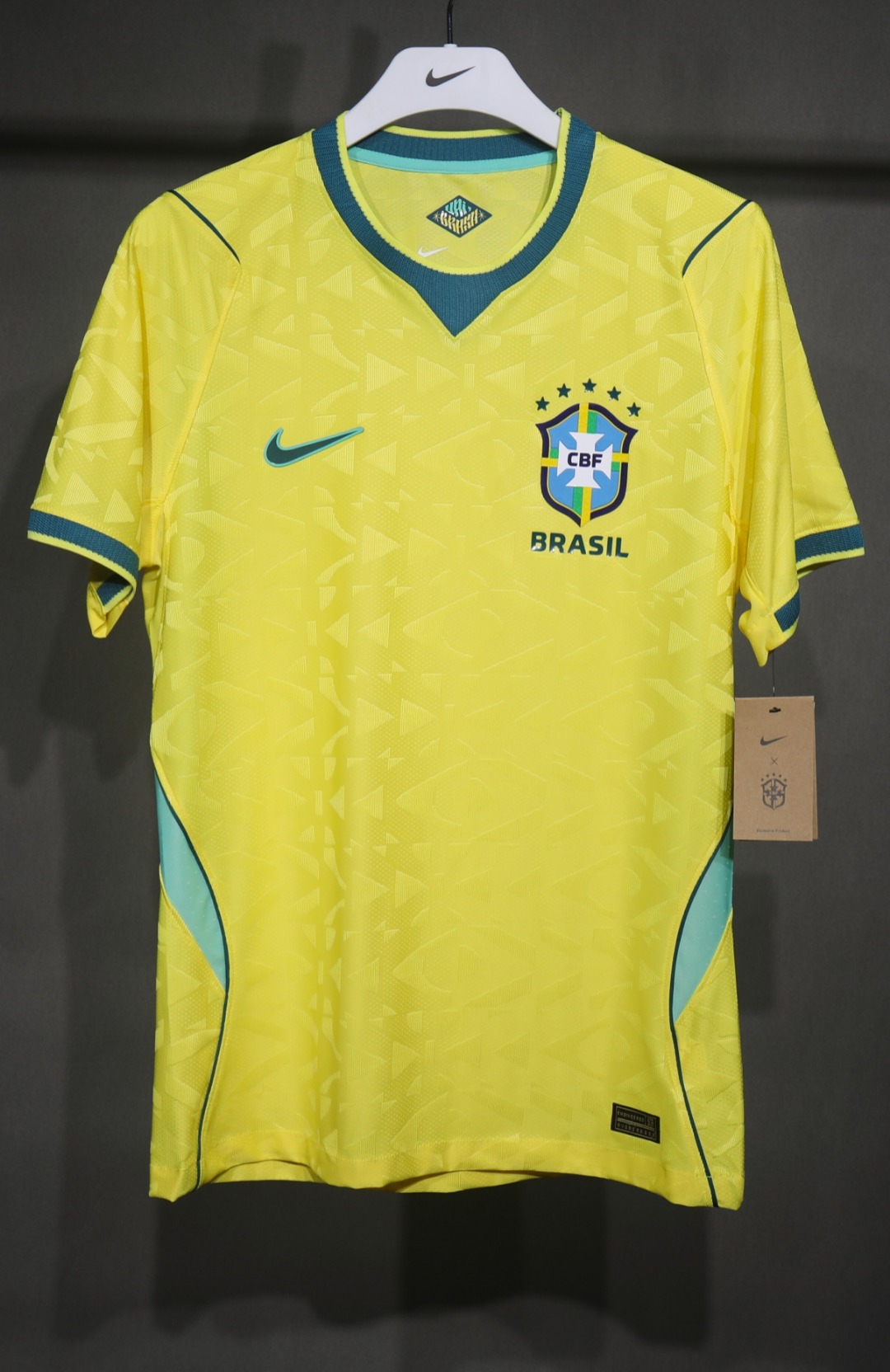 Brazil 2026 World Cup Home Jersey - Player Version - Image 3