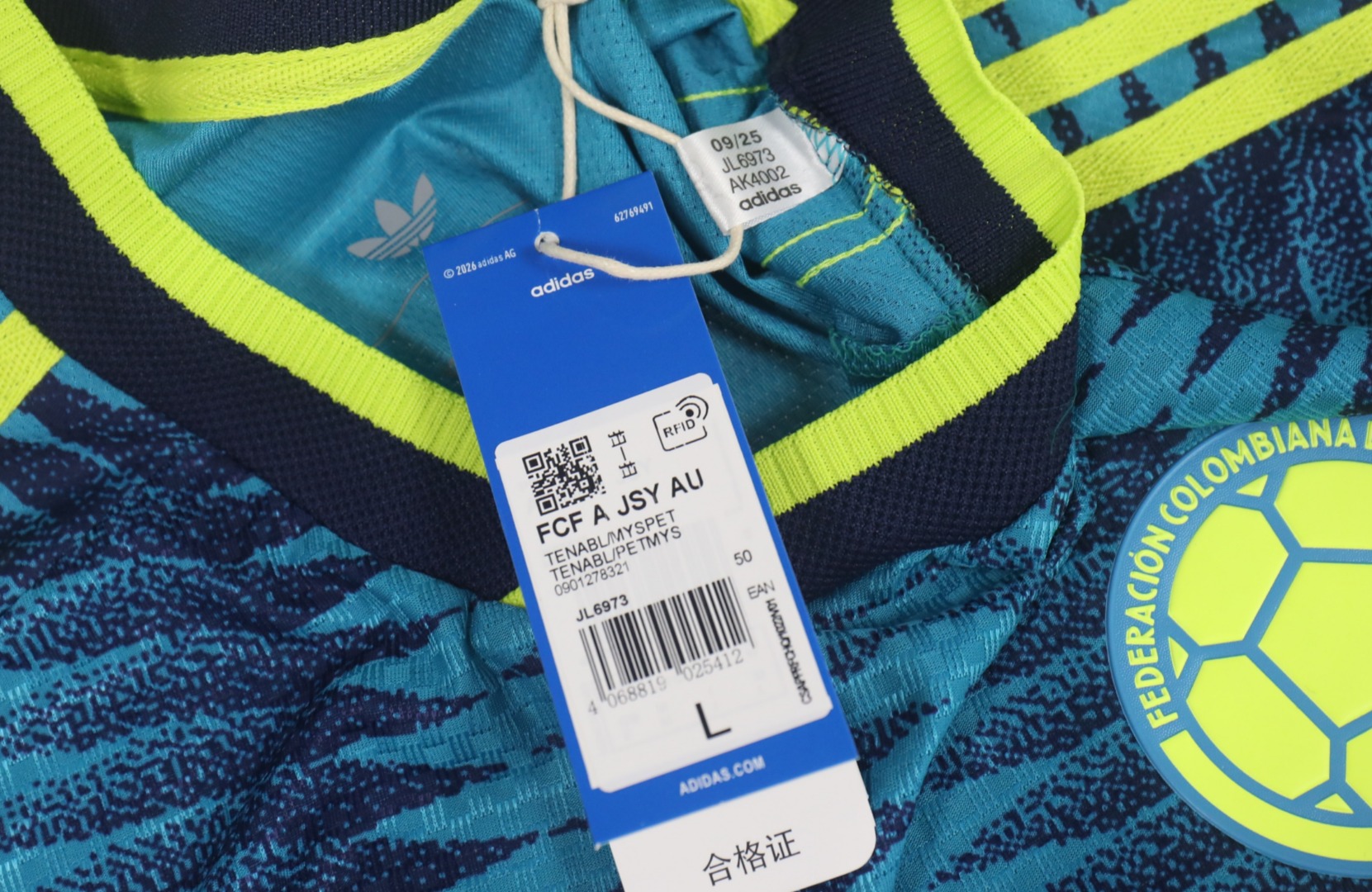 Colombia 2026 World Cup Away Jersey - Player Version - Image 7
