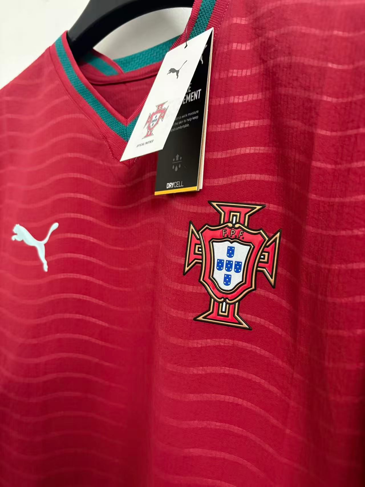 Portugal 2026 Home Sharkskin Jersey - Player Version - Image 3