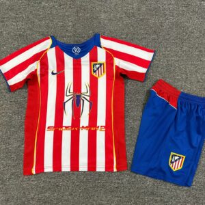04-05 Atletico Madrid Home Kid Kit