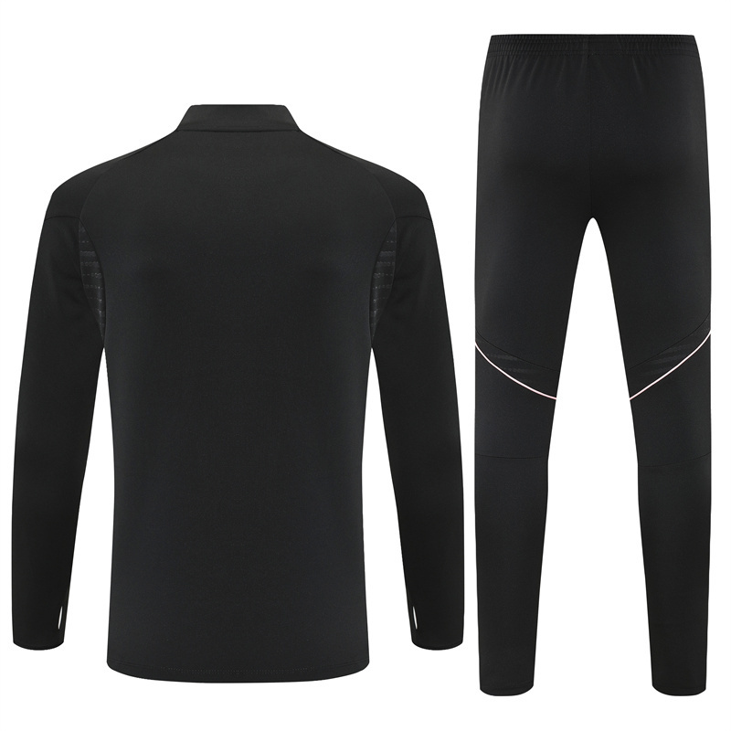 25-26 Juventus Black Training Suit - Image 3