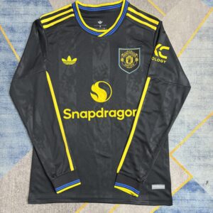 25-26 Manchester United Third Long Sleeve Fans Jersey