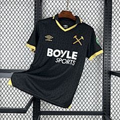 25-26  West Ham United Black Fans Jersey
