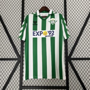1988-89 Real Betis Home Retro Jersey