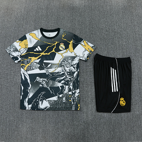 26-27 Real Madrid Short Sleeve Training Suit - Image 3