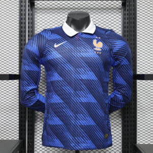2026 France Home Player Long Sleeve Jersey
