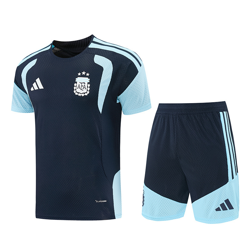 2026 Argentina Short Sleeve Training Suit