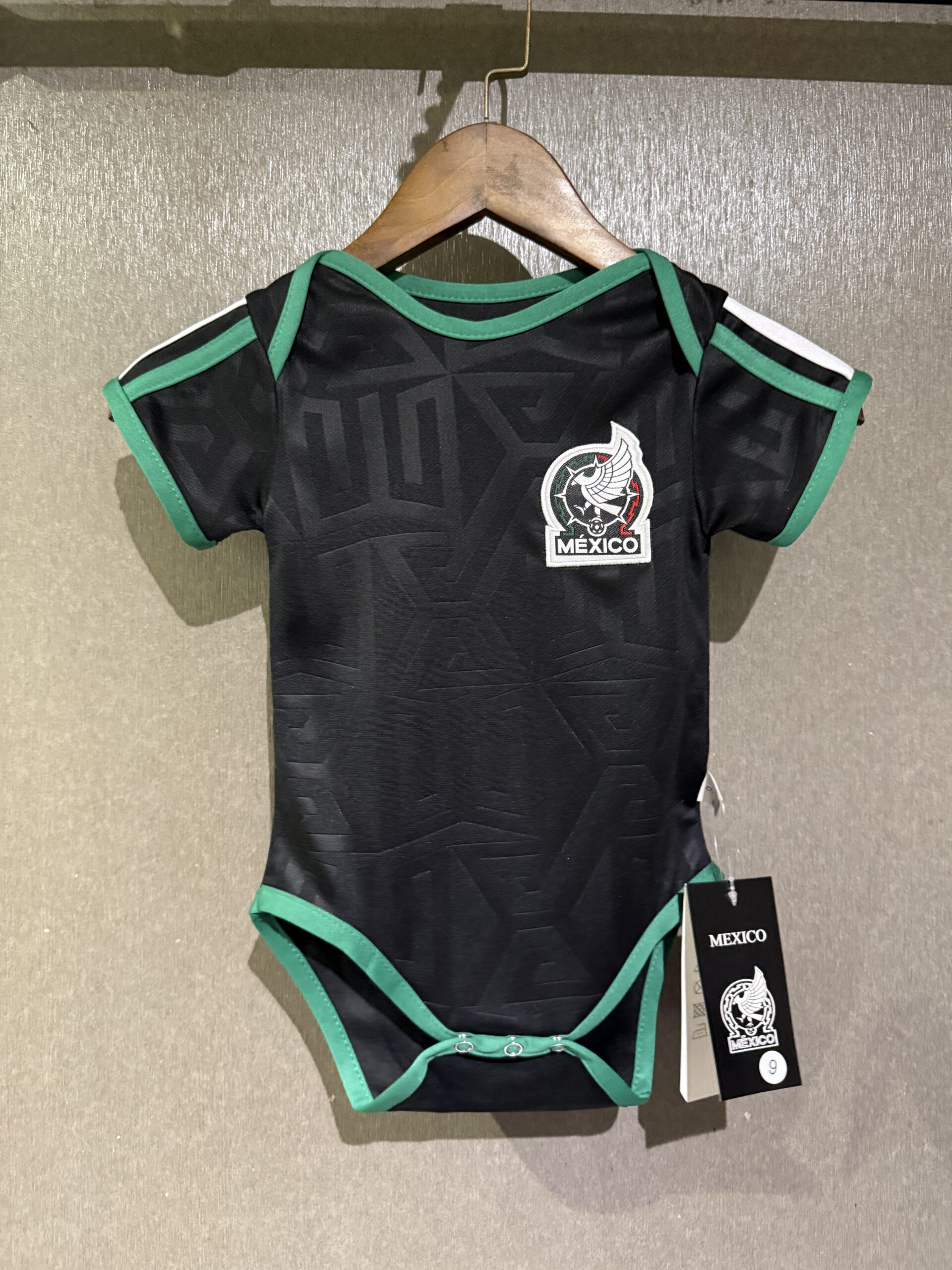 2026 Mexico Black Baby Clothing/2026
