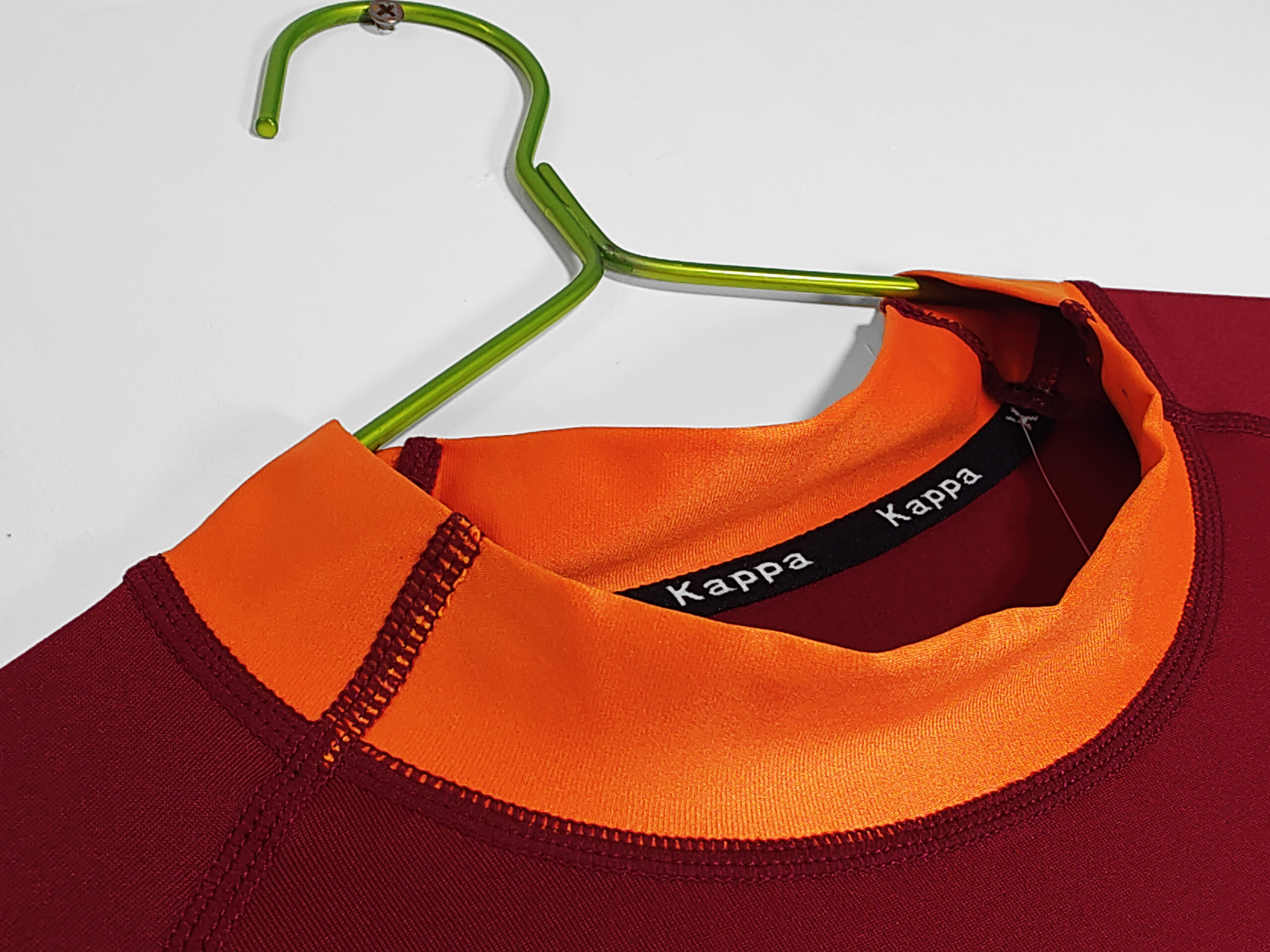 00-01 Roma Home Long Sleeve Retro Jersey - Image 2