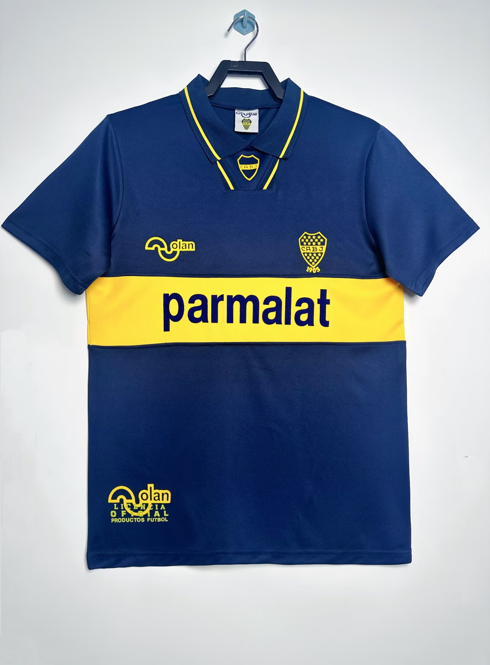 93-95 Boca Juniors Home Retro Jersey