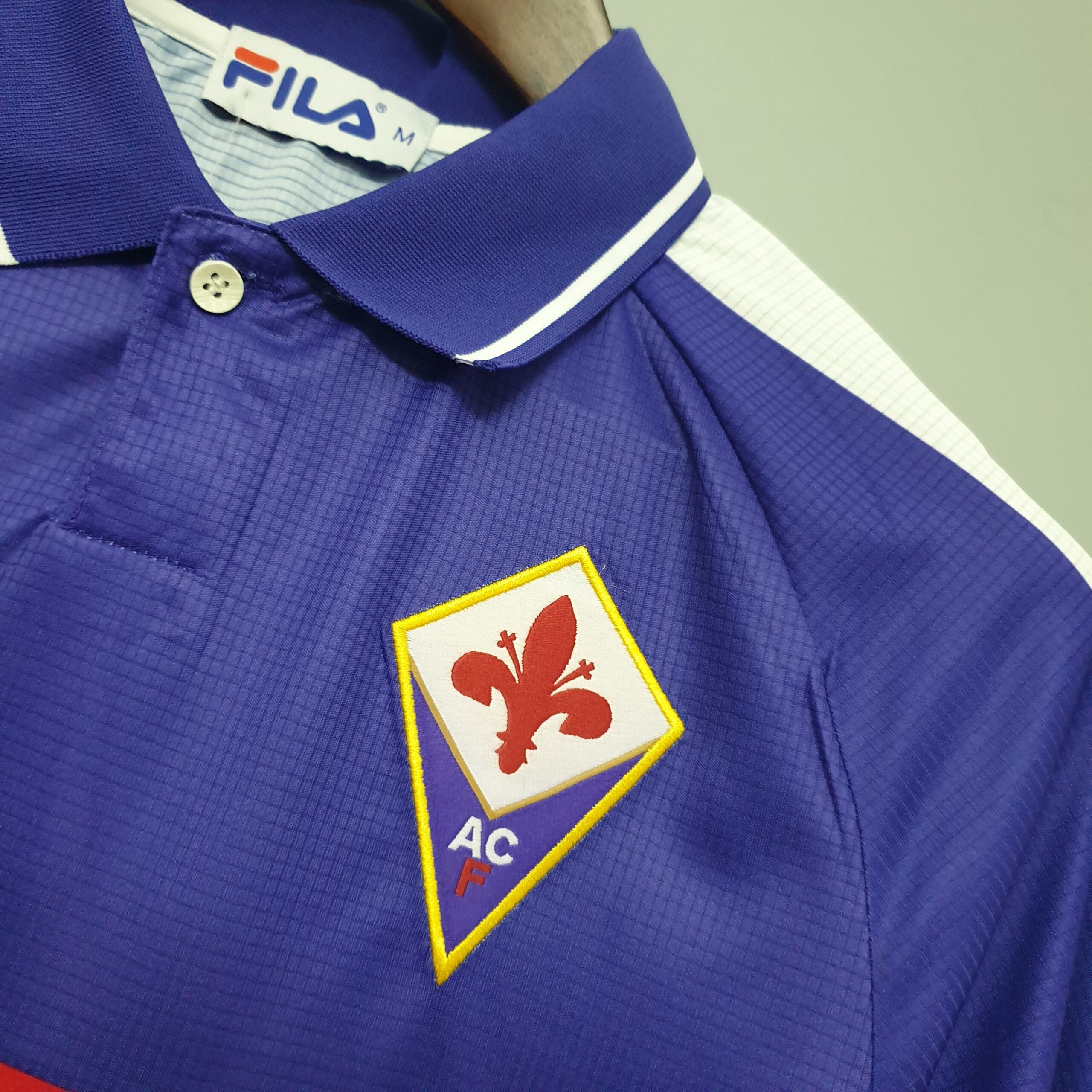 1998 Fiorentina Home Retro Jersey - Image 4