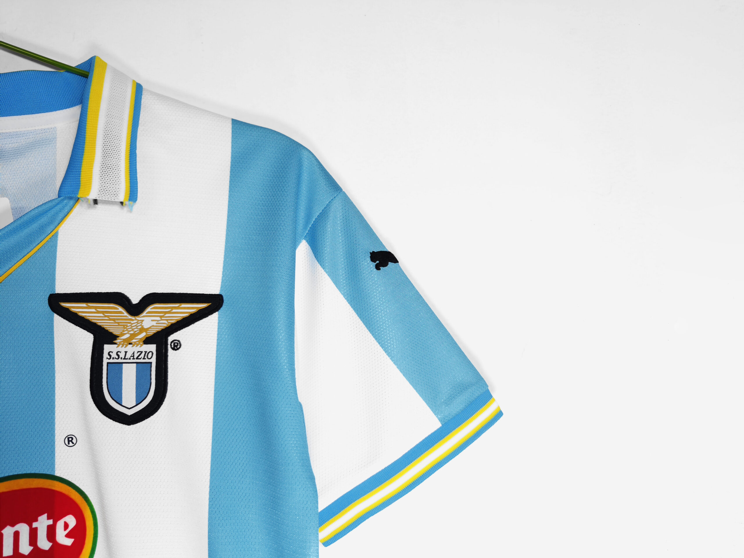 99-00 Lazio Champions League Retro Jersey - Image 3