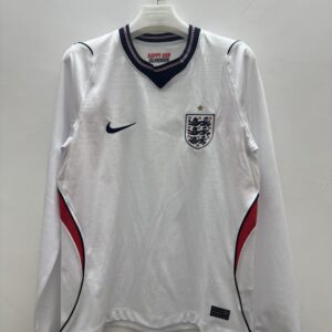 2026 England Home Fans Long Sleeve Jersey