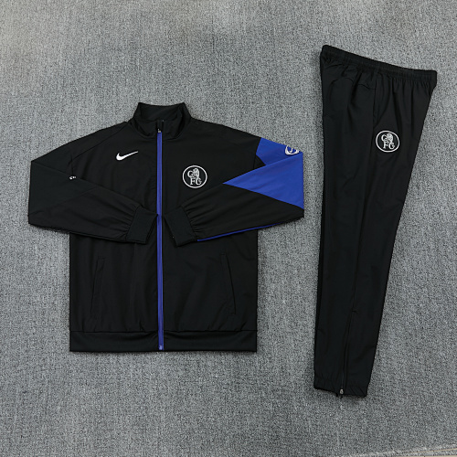 2026 Chelsea Black Windbreaker Suit - Image 3