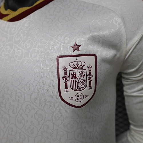 2026 Spain Away Player Long Sleeve Jersey - Image 3
