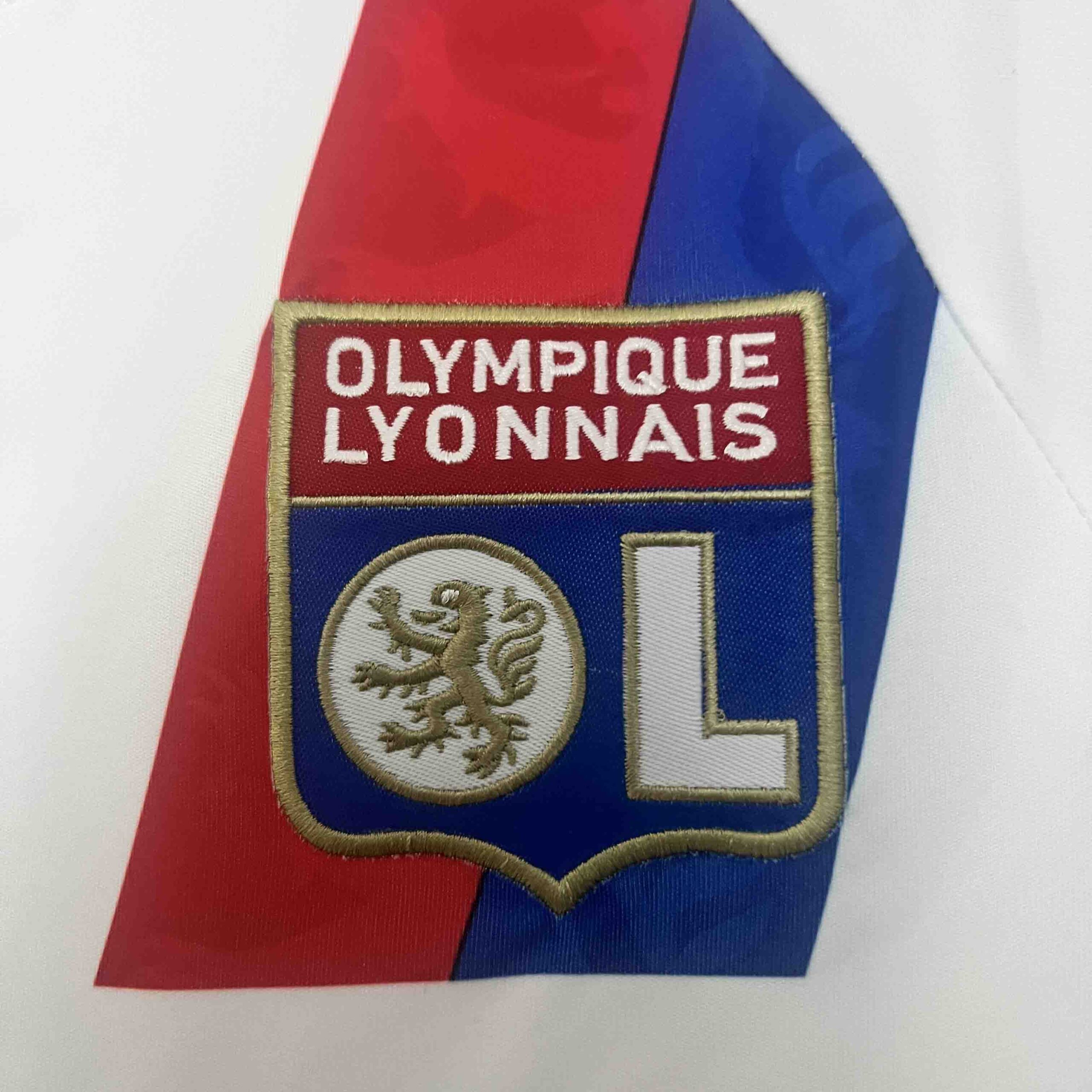 10-11 Lyon Home Retro Jersey - Image 3