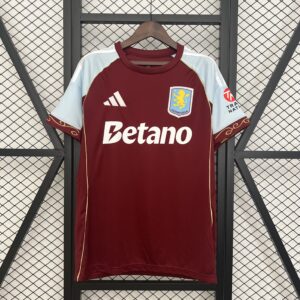 25-26  Aston Villa Home Fans Jersey