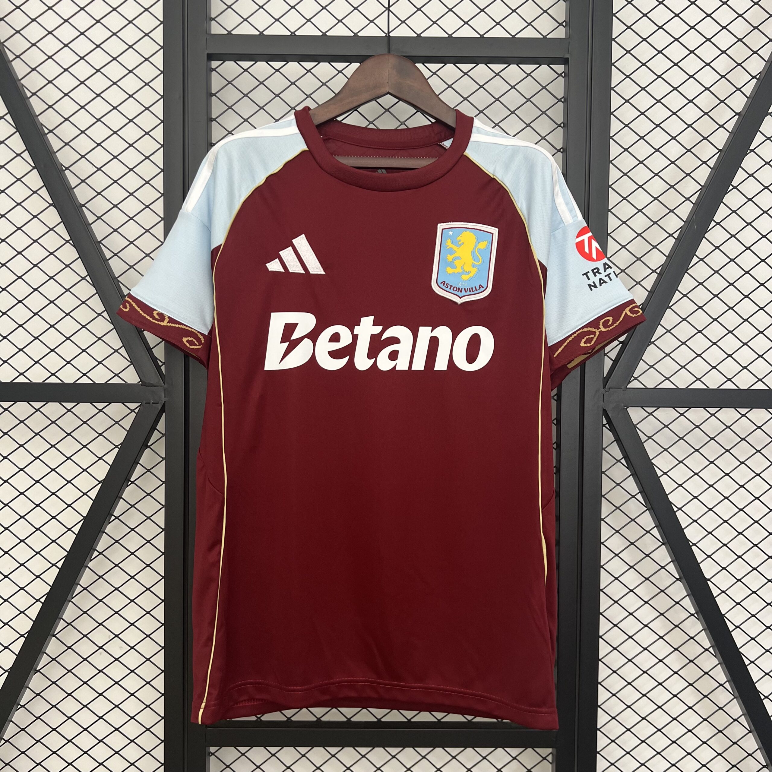 25-26 Aston Villa Home Fans Jersey