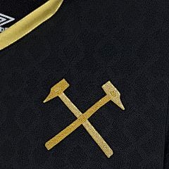 25-26 West Ham United Black Fans Jersey - Image 4