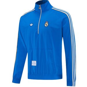 2026 Real Madrid Blue Windbreaker
