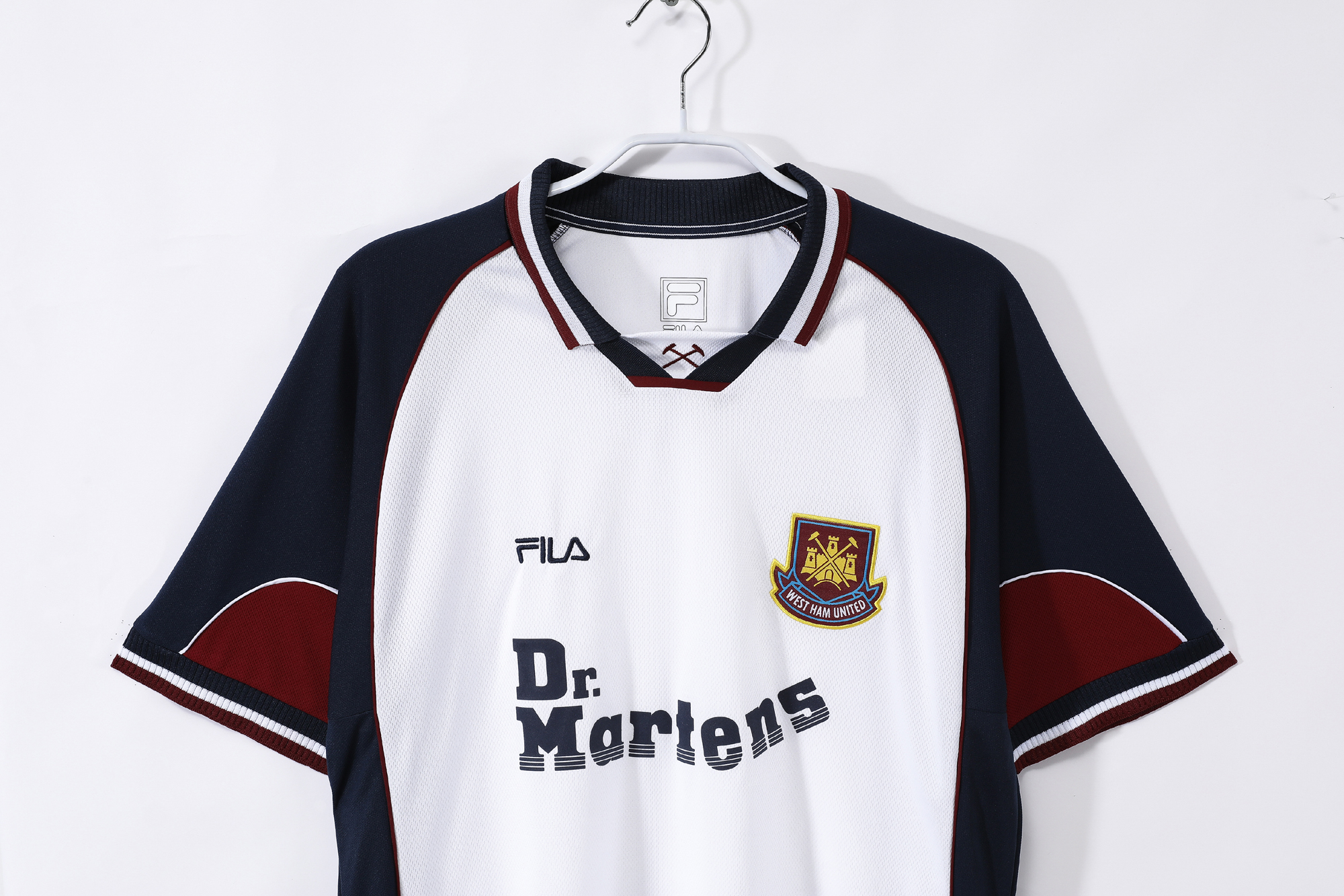 99-01 West Ham United Away Retro Jersey - Image 2