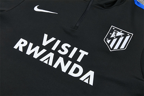 26-27 Atletico Madrid Black Training Suit - Image 5