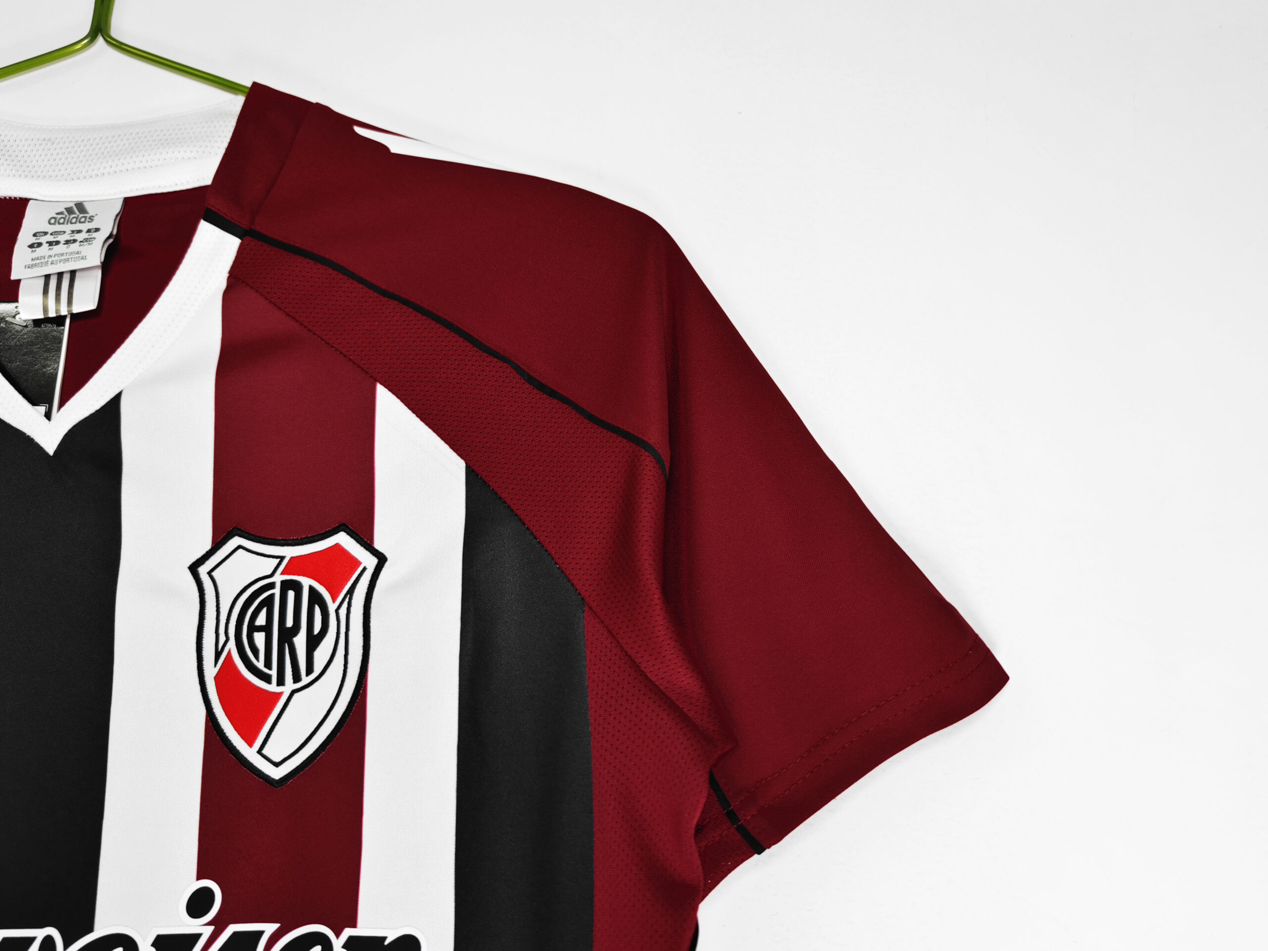 05-06 River Plate Away Retro Jersey - Image 3