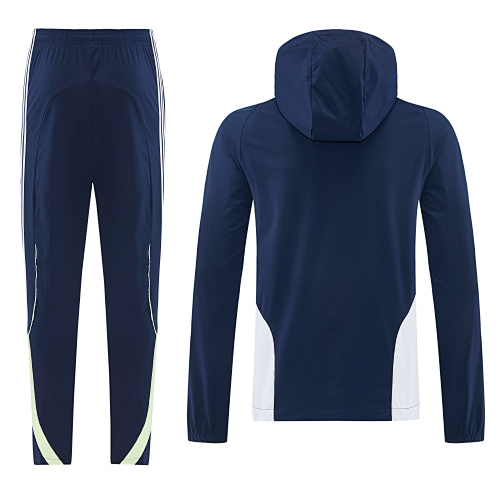 2026 Real Madrid Blue Windbreaker Suit - Image 2