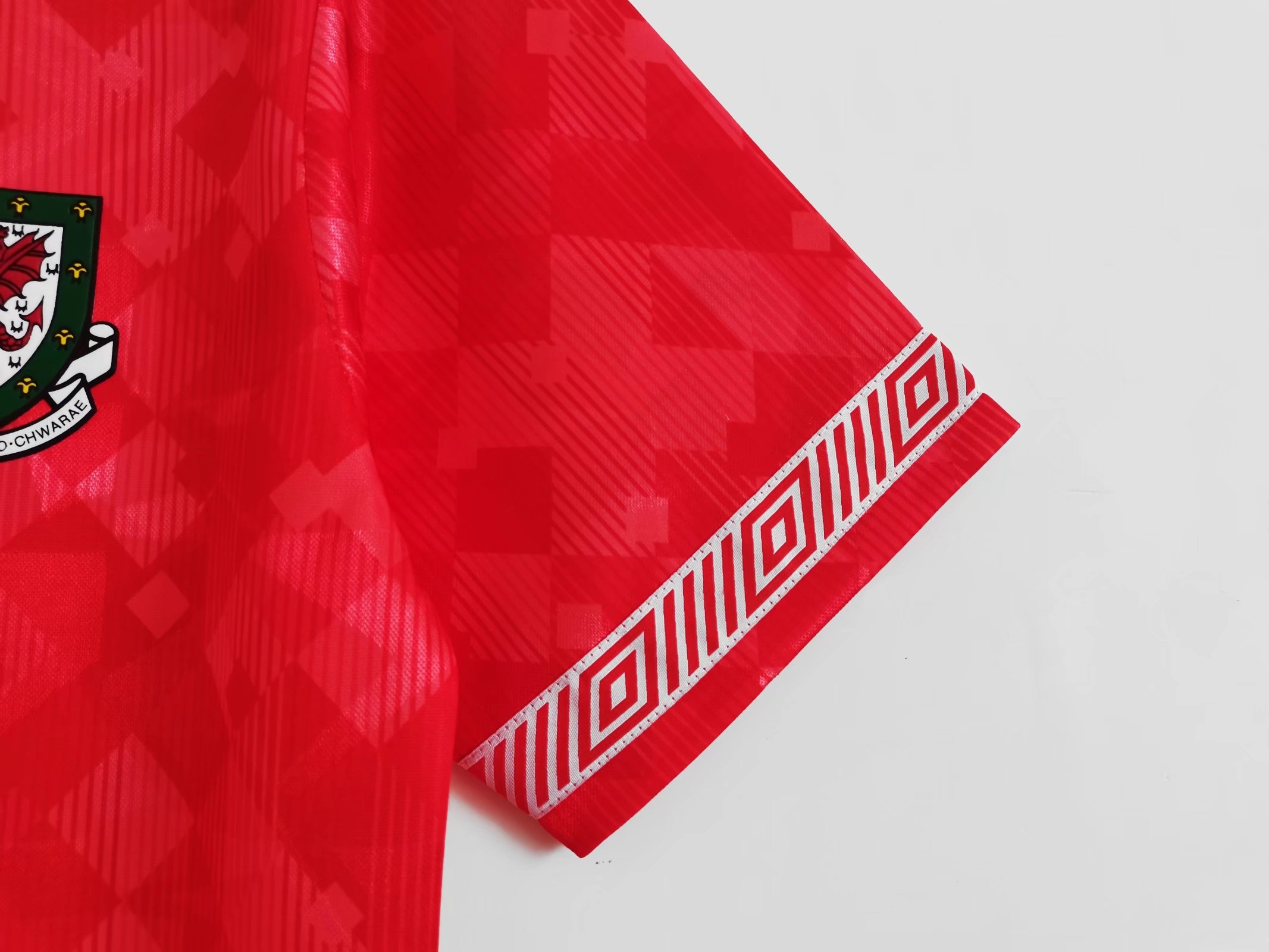 1990-92 Wales Home Retro Jersey - Image 8