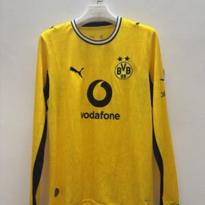26-27 Dortmund Home Long Sleeve Fans Jersey