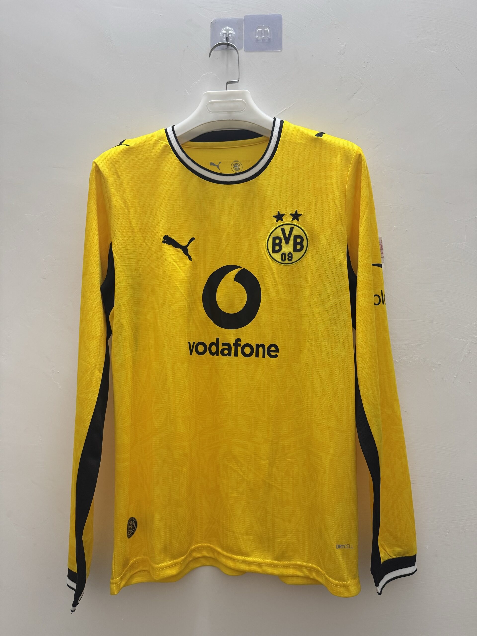 26-27 Dortmund Home Long Sleeve Fans Jersey