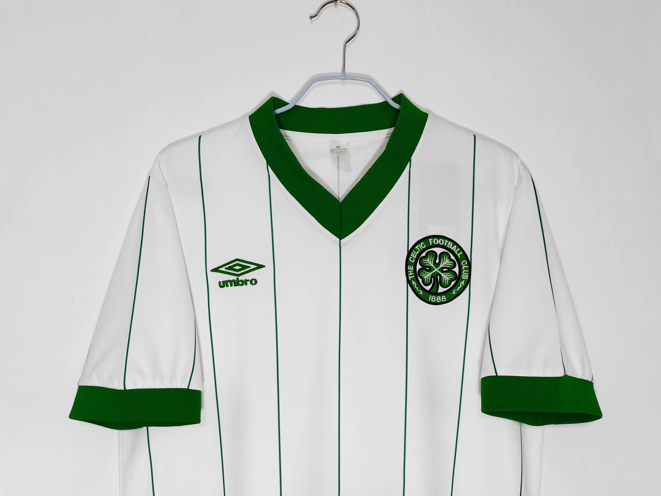 1984-86 Celtic Away Retro Jersey - Image 4