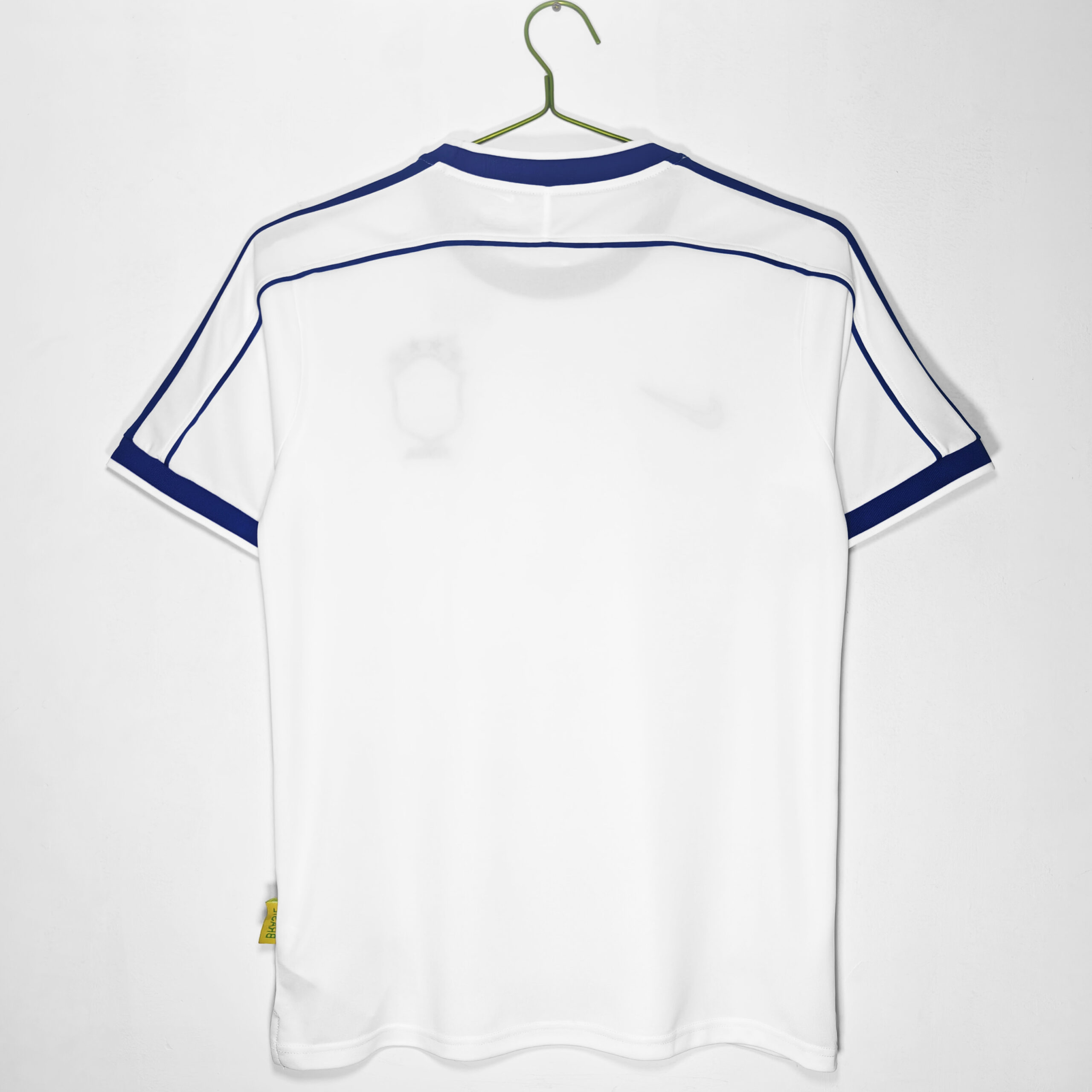 1998 Brazil White Retro Jersey - Image 10