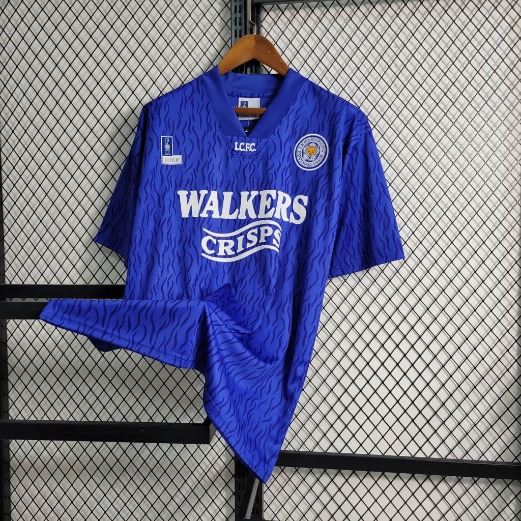 1992-94 Leicester City Home Retro Jersey - Image 2