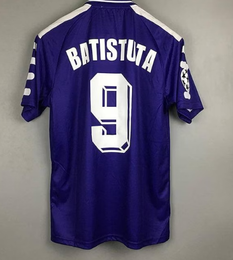 1998 Fiorentina Home Retro Jersey - Image 6