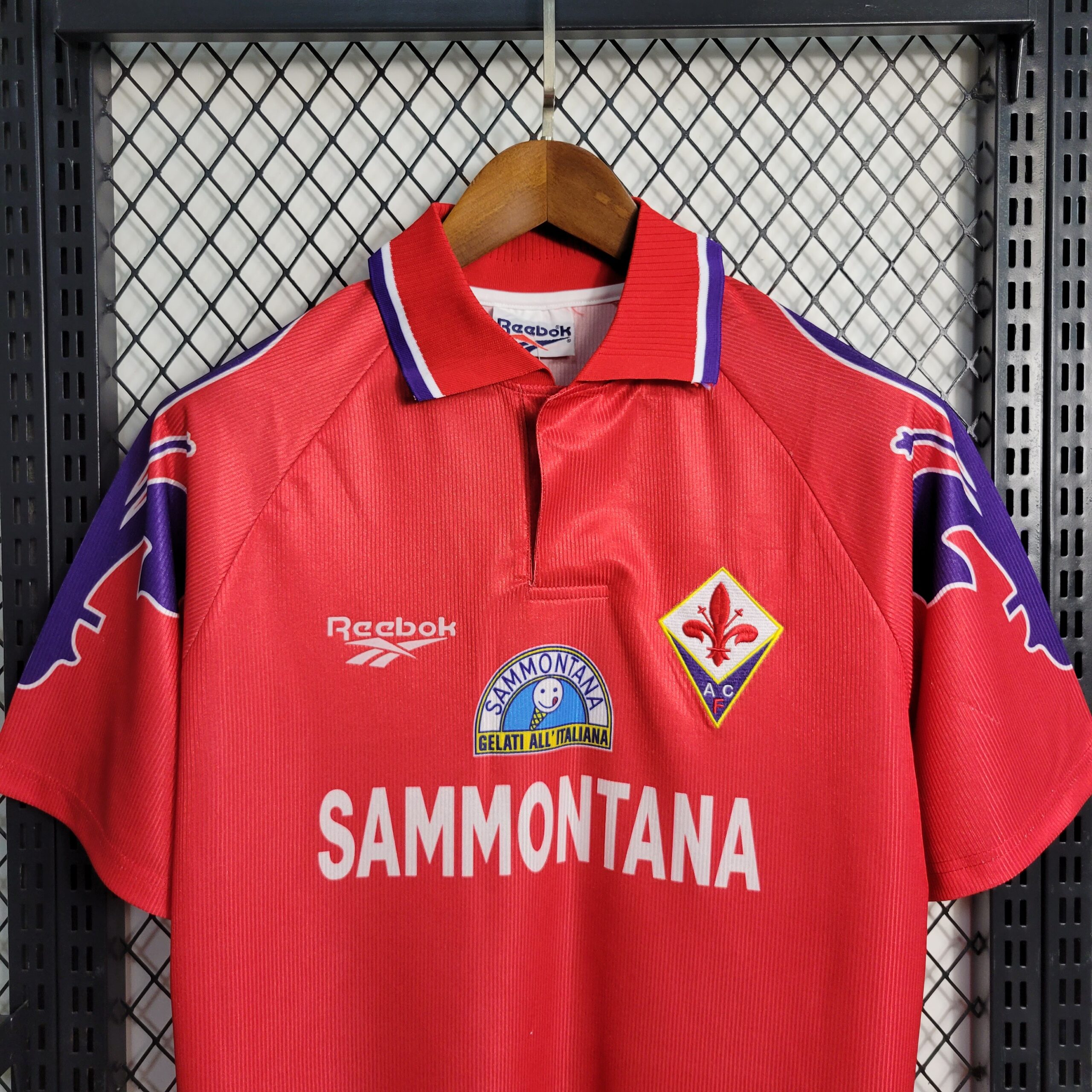 95-96 Fiorentina Third Retro Jersey - Image 4