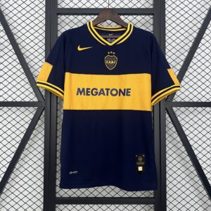 06-07 Boca Juniors Home Retro Jersey