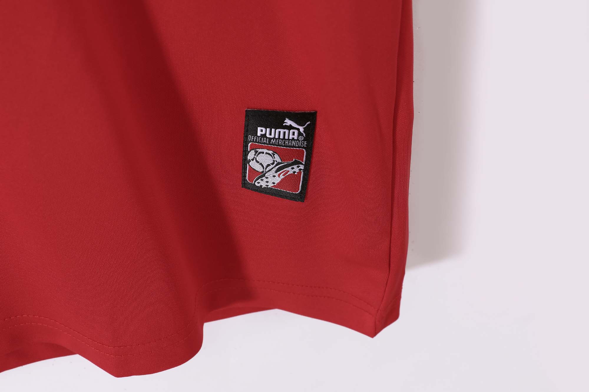 1998 Morocco Red Retro Jersey - Image 6