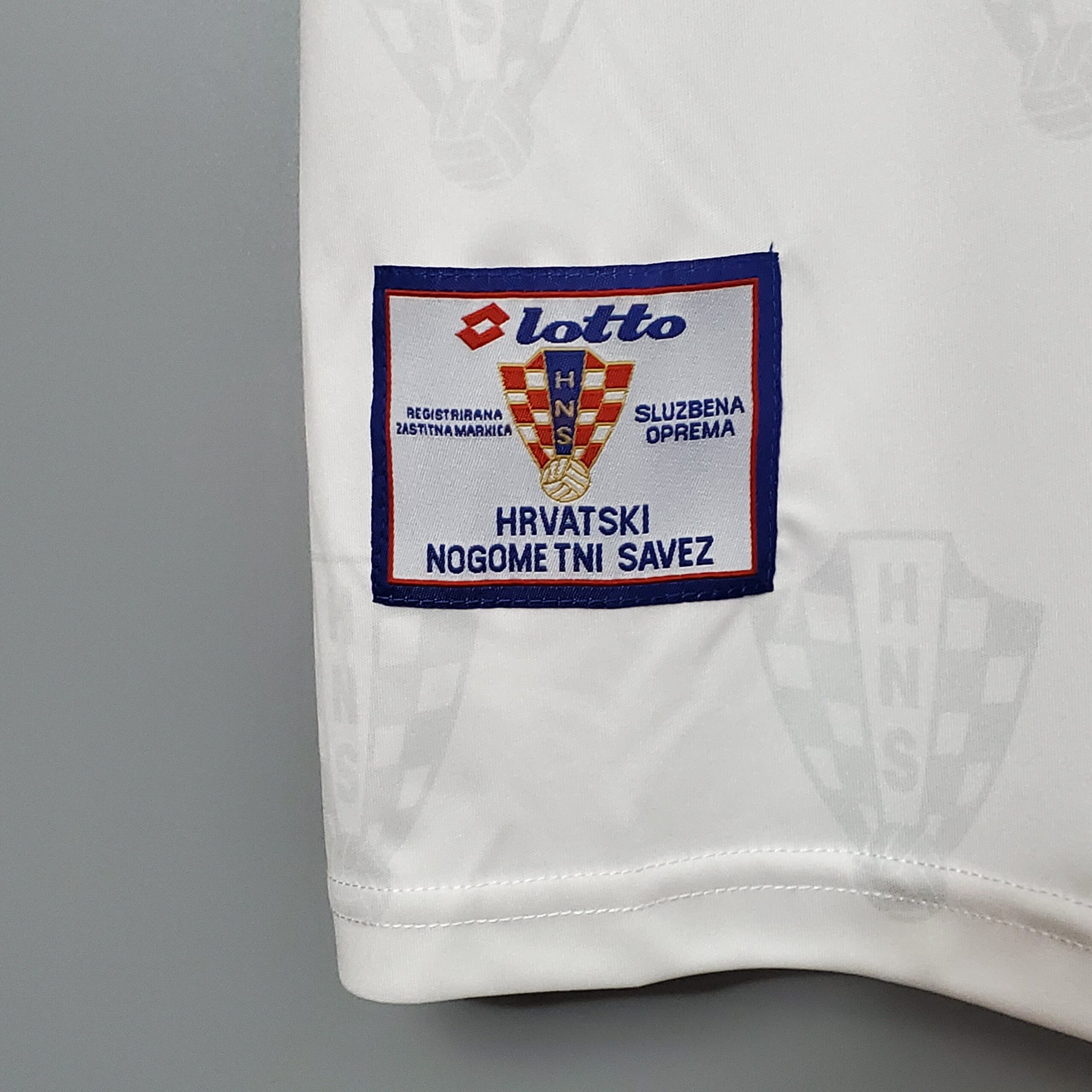1998 Croiata Home White Retro Jersey - Image 2