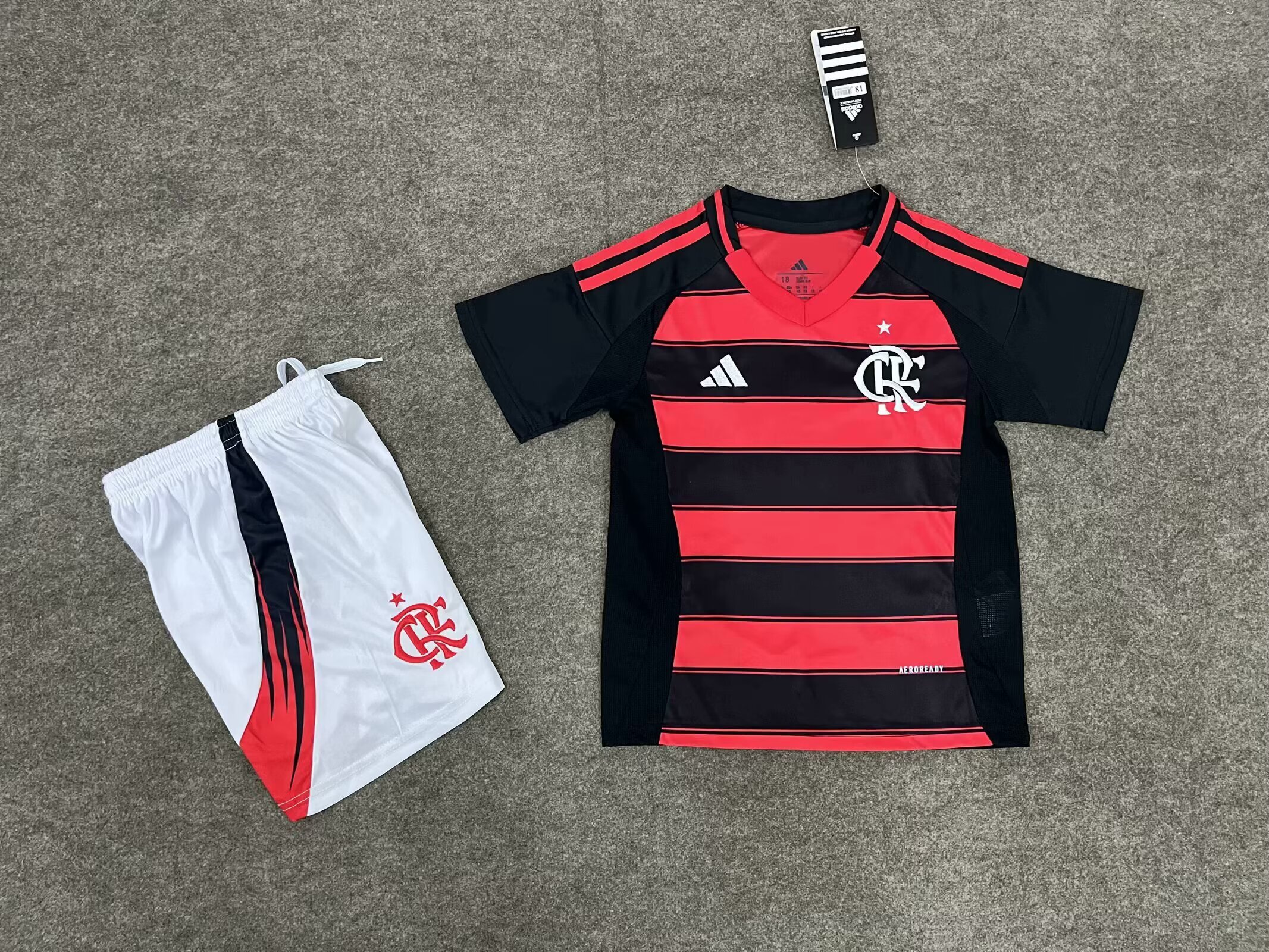 25-26 Flamengo Home Kid Kit