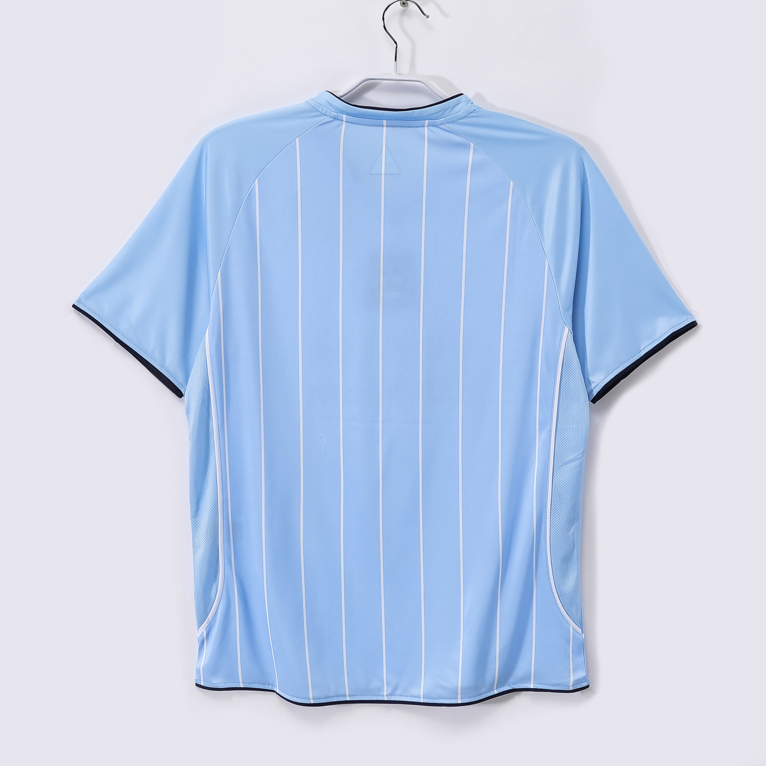 07-08 Manchester City Home Retro Jersey - Image 6