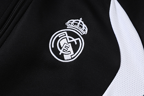 26-27 Real Madrid Black Jacket Suit - Image 6