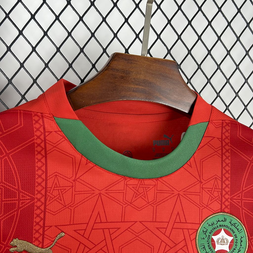 2025 Morocco Home Fans Jersey - Image 3