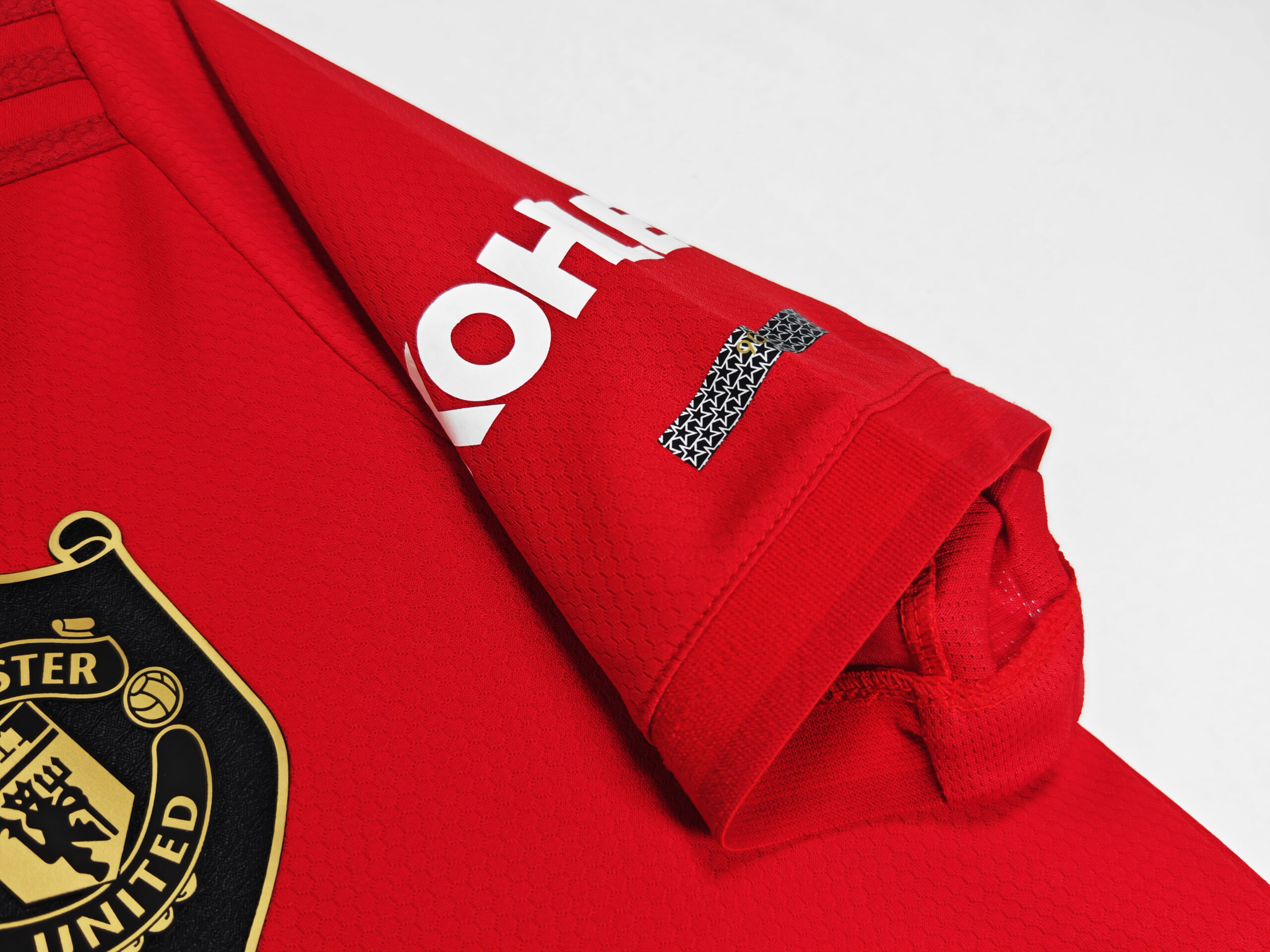 19-20 Manchester United Home Retro Jersey - Image 6