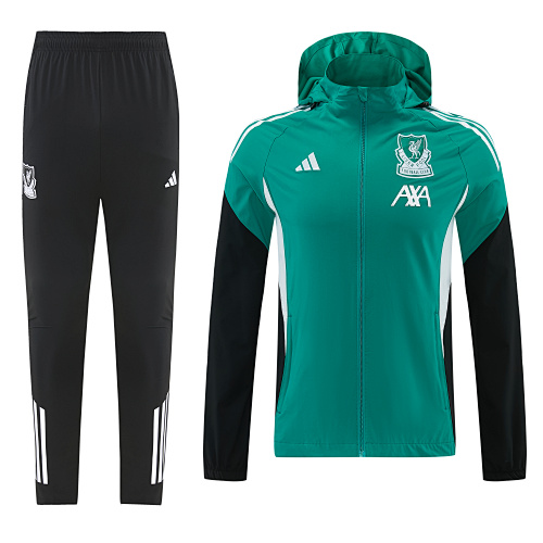 2026 Liverpool Green Windbreaker Suit