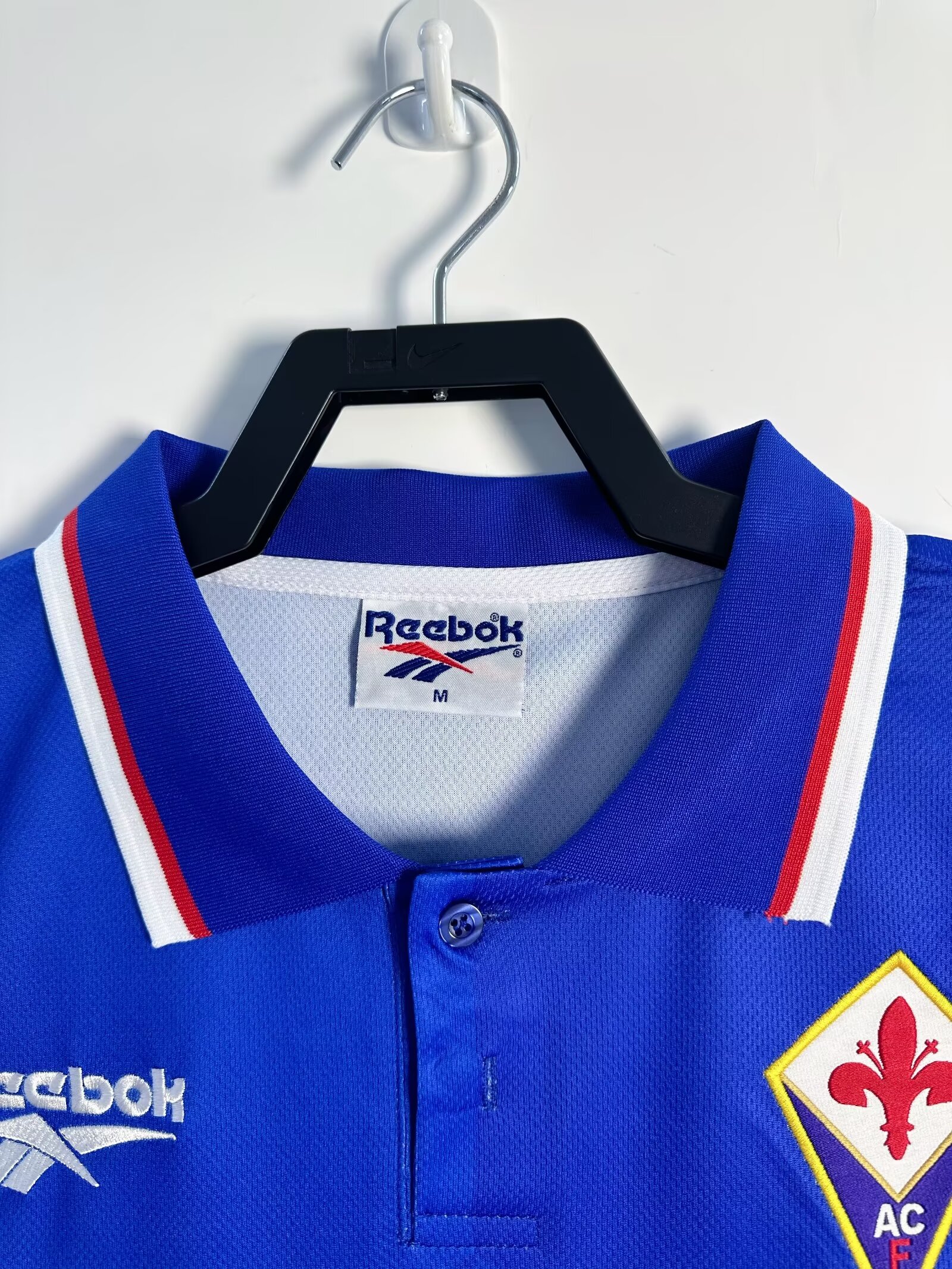 95-96 Fiorentina Home Retro Jersey - Image 2